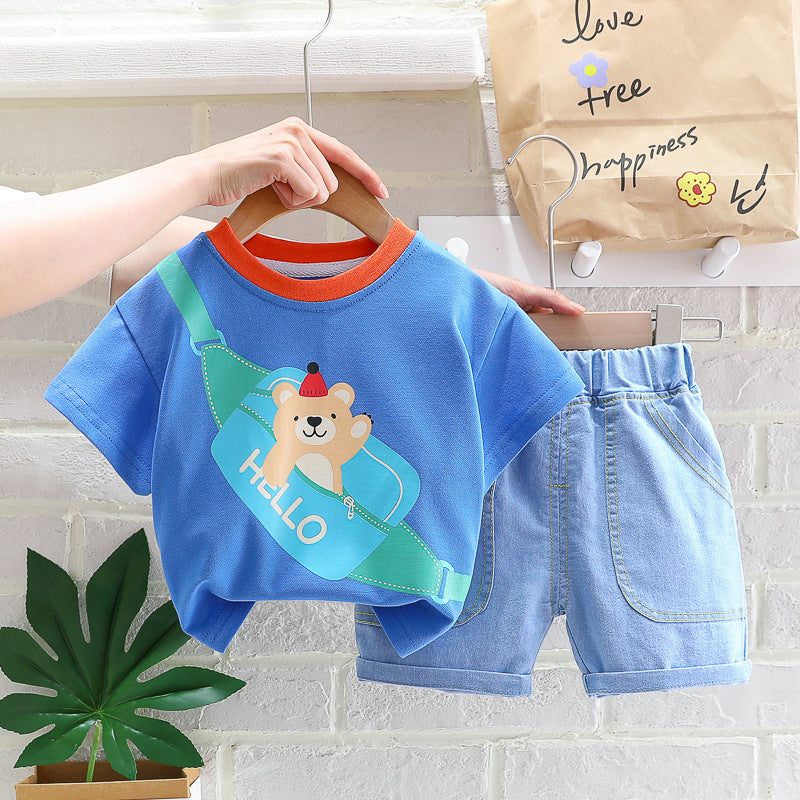Western Style Children's Korean Style Summer Clothes