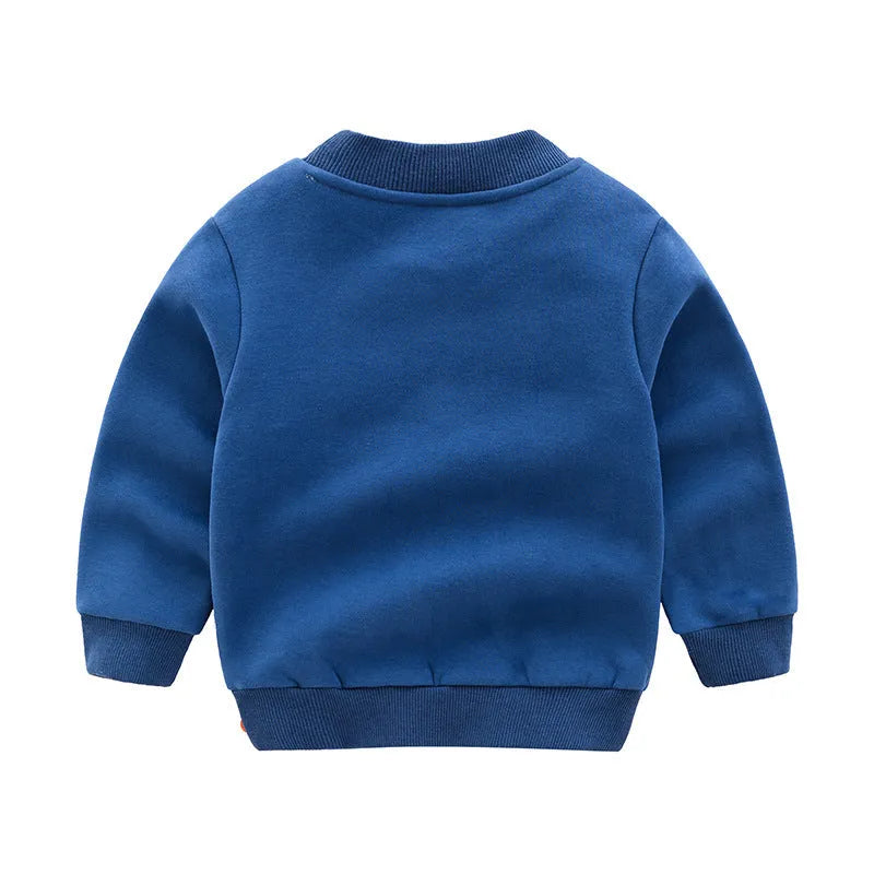 Sweat-shirt coréen pour garçon avec cachemire