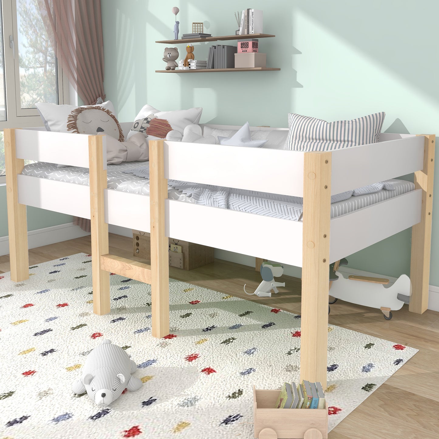 Pine Children's Bed 90cmx190cm