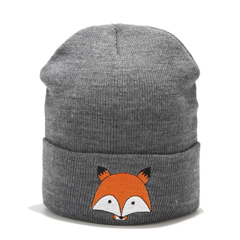 Brodé bonnet de laine