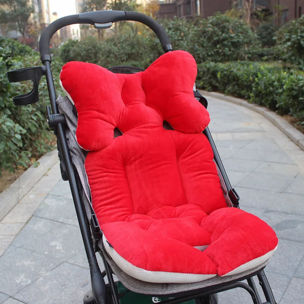Bébé rembourré poussette coton pad