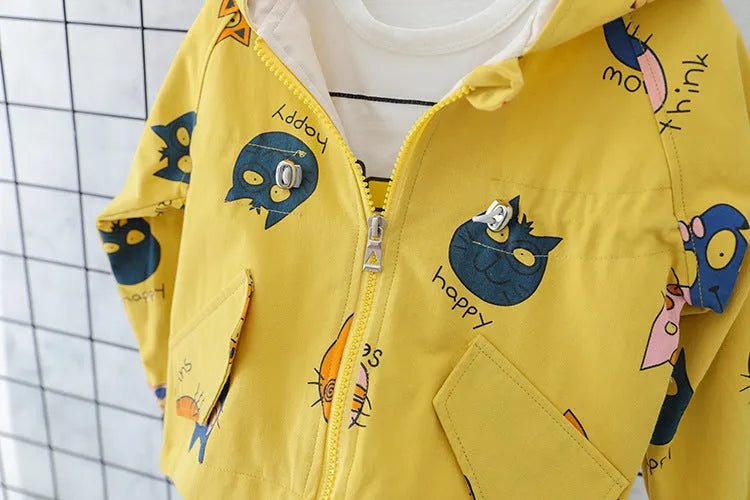 Radish printed children jacket - Enfance-Heureuse