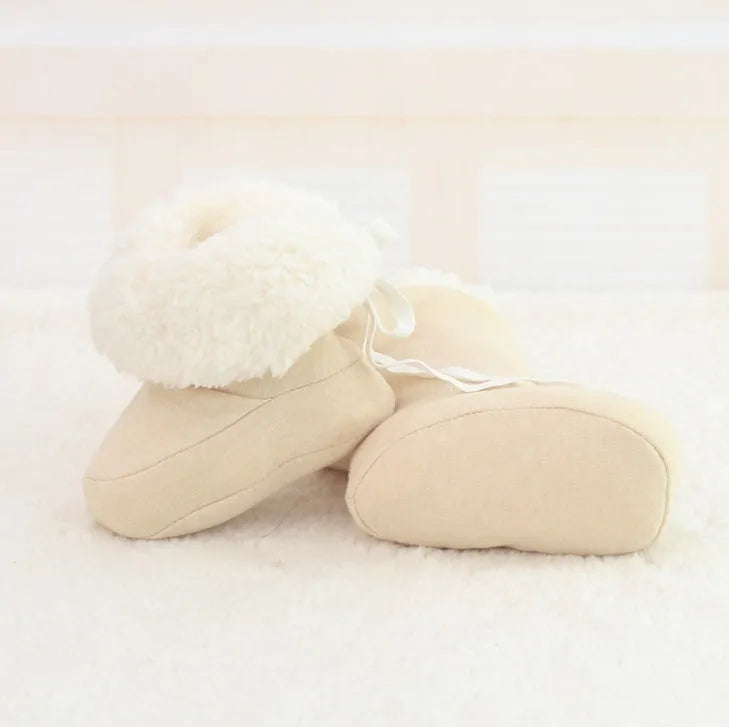 Nouveau style Bébé Chaussures Infantile Doux Semelle Chaussures pour Nouveau-nés Bébé D'hiver Garder Au Chaud Imprimer Premiers Marcheurs Chaussures pour bébés enfants