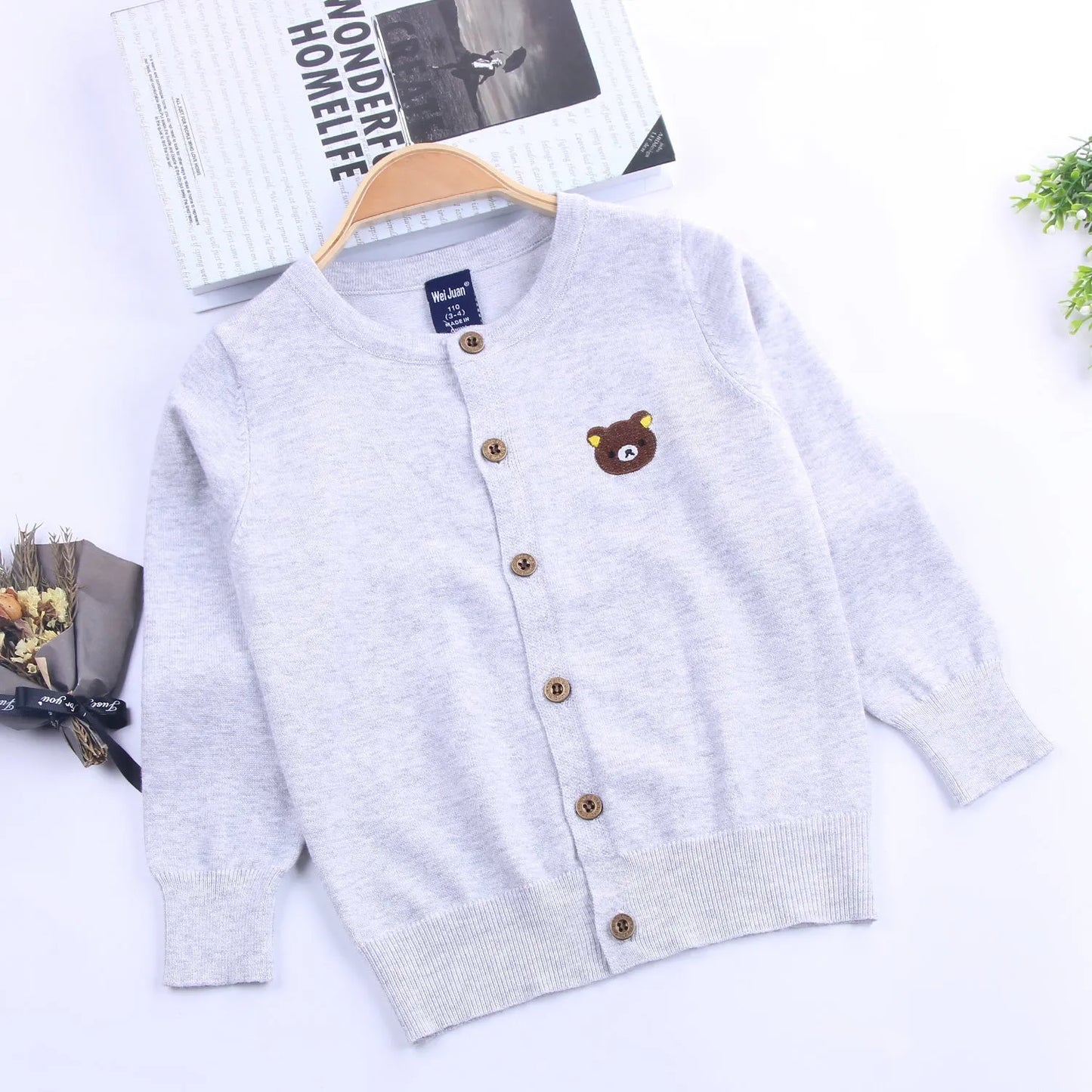 Classique Explosion Garçons Tricot Cardigan Mince Enfants Veste