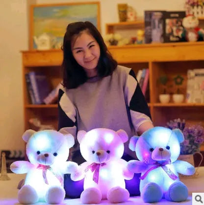 Lumineux ours en peluche pour enfants