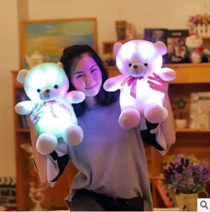 Lumineux ours en peluche pour enfants