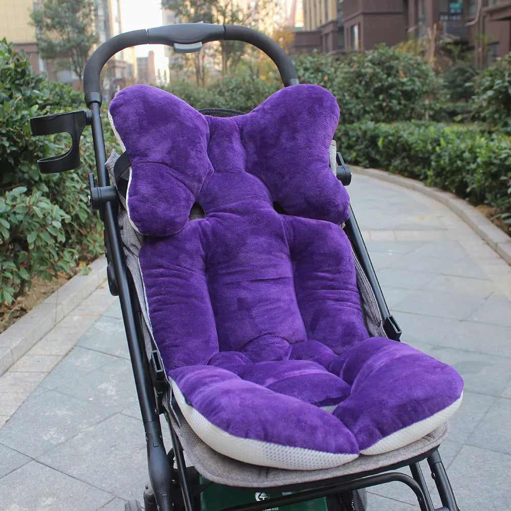 Bébé rembourré poussette coton pad