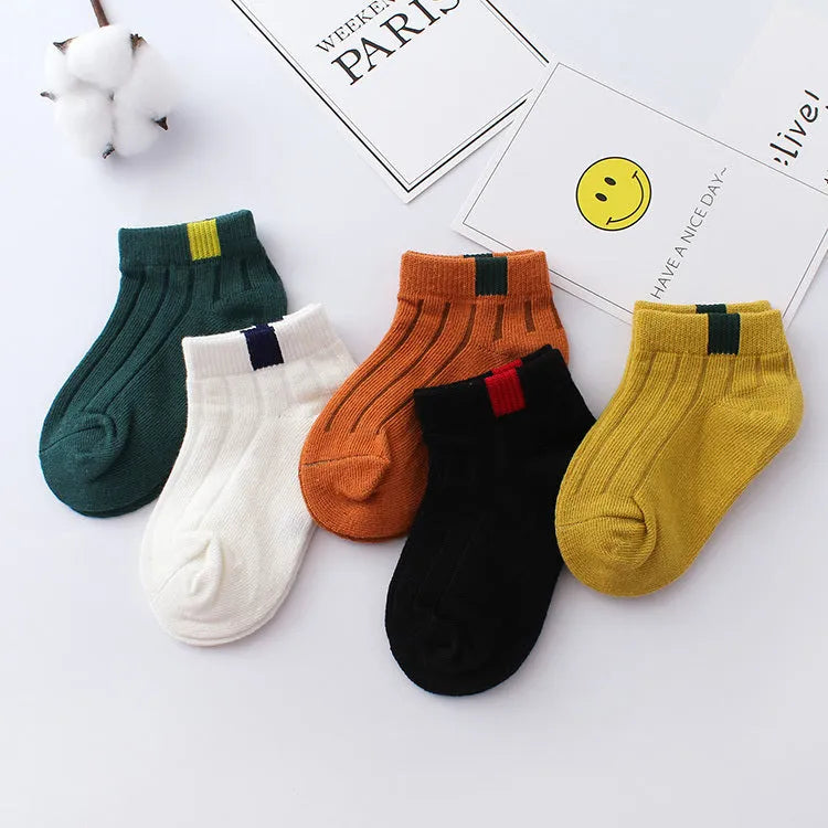 Garçons Bateau Chaussettes Printemps Été Automne Garçons Mince Net Chaussettes Blanc Bébé Coton Chaussettes