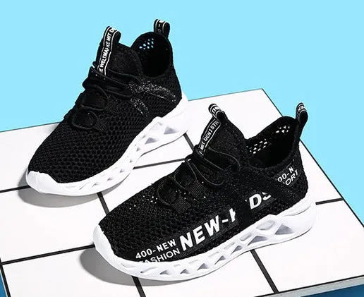 Nouveau Maillage Enfants Sneakers Léger Enfants Chaussures Casual Respirant Garçons Chaussures Non-slip Filles Sneakers