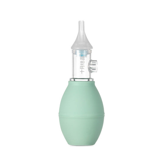 Infant Silicone Nasal Aspirator Pump Type Neonatal Cold Nasal Mucus Cleaner - Enfance-Heureuse