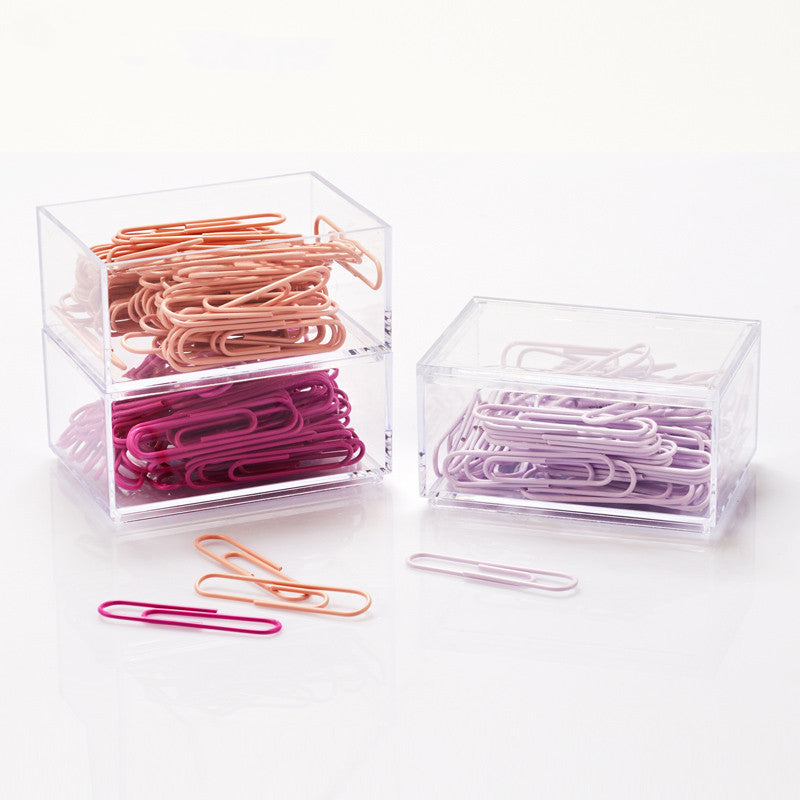 Fournitures de bureau Trombones de couleur
