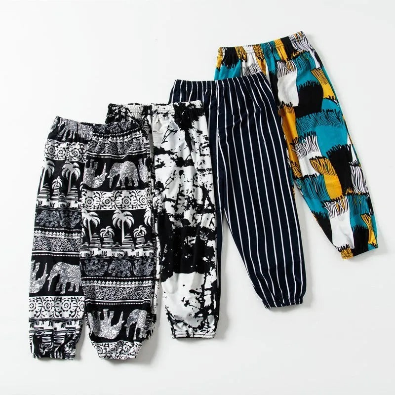 Enfants de Moustique Pantalon Garçons D'été Mince Long Pantalon