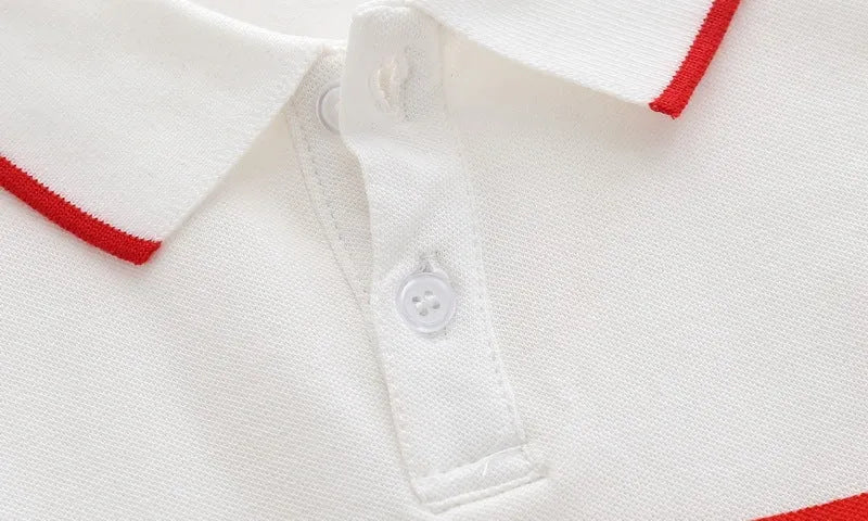 Bande dessinée De Voiture Garçons À Manches Courtes Polo Shirt