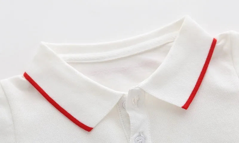 Bande dessinée De Voiture Garçons À Manches Courtes Polo Shirt