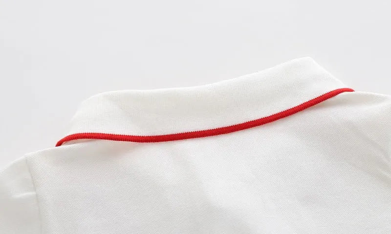 Bande dessinée De Voiture Garçons À Manches Courtes Polo Shirt