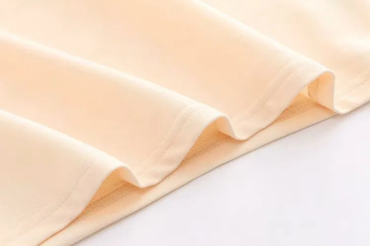 Dinosaur Print Color-Block Five-Point Sleeves