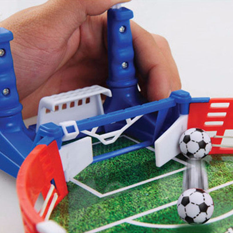 Mini juego de mesa de fútbol, juguetes de mesa de fútbol para niños, deporte educativo, juegos de mesa portátiles al aire libre, juguetes de pelota