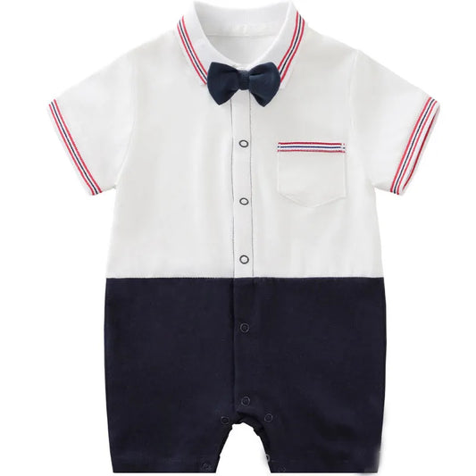 Stylish Baby Male Summer One-piece Clothes - Enfance-Heureuse