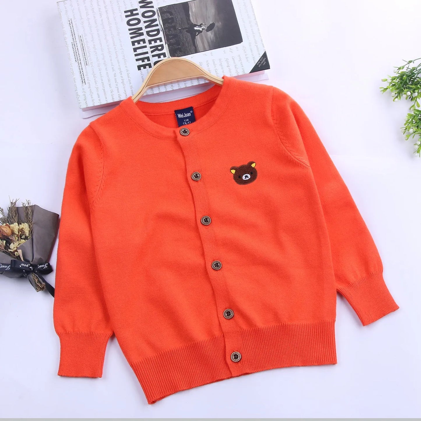 Classique Explosion Garçons Tricot Cardigan Mince Enfants Veste