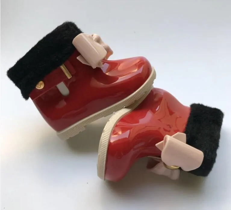 Enfants Arc Pluie Bottes Bébé En Caoutchouc Chaussures