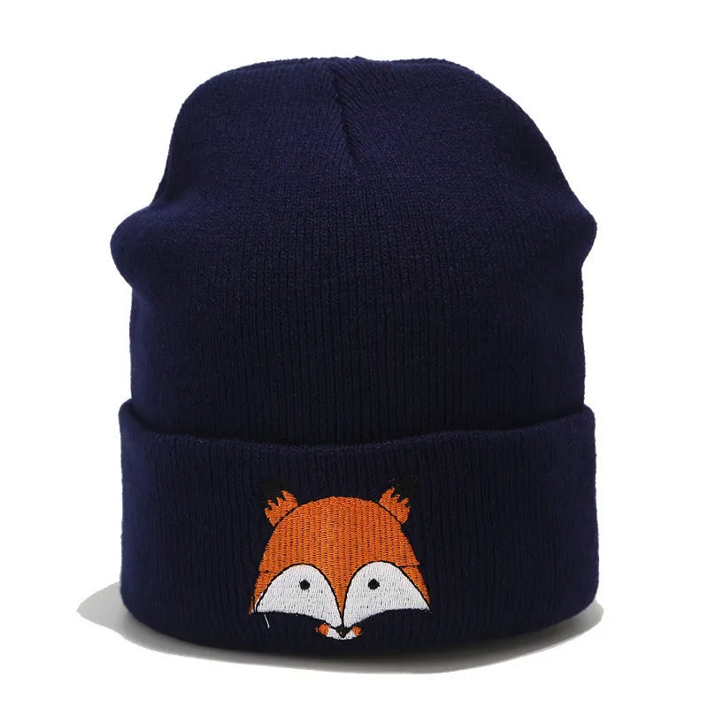 Brodé bonnet de laine