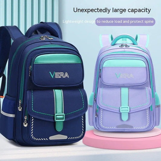 Backpack Spine Protection Waterproof Large Capacity - Enfance-Heureuse