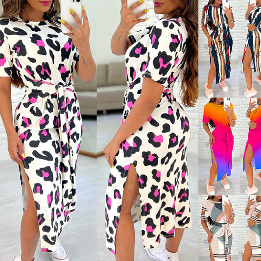 Women's Fashion Personalized Leopard Print Casual Skirt - Enfance-Heureuse