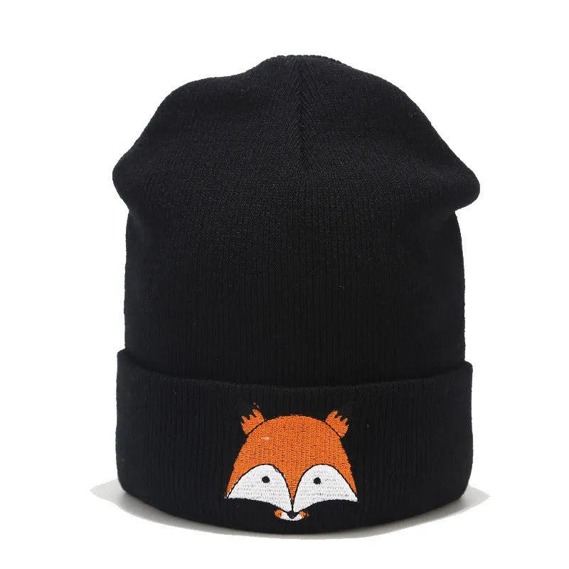 Brodé bonnet de laine