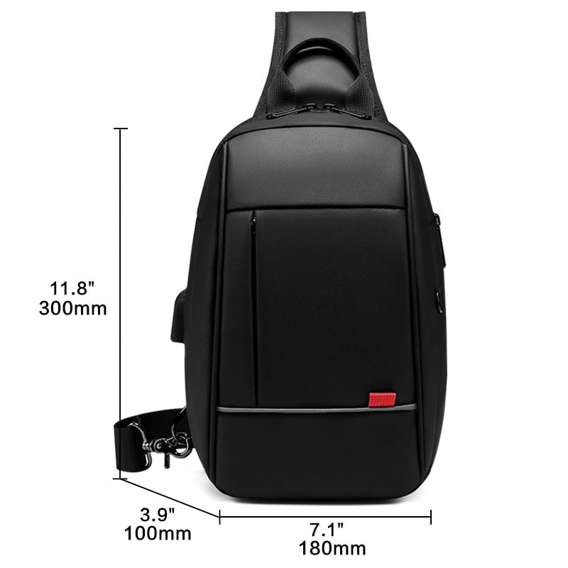 Compatible with Apple, 9.7 inch iPad Shoulder Bag for Men Business Crossbody Bags