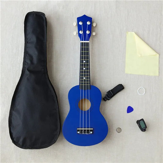 21 inch wooden ukulele - Enfance-Heureuse