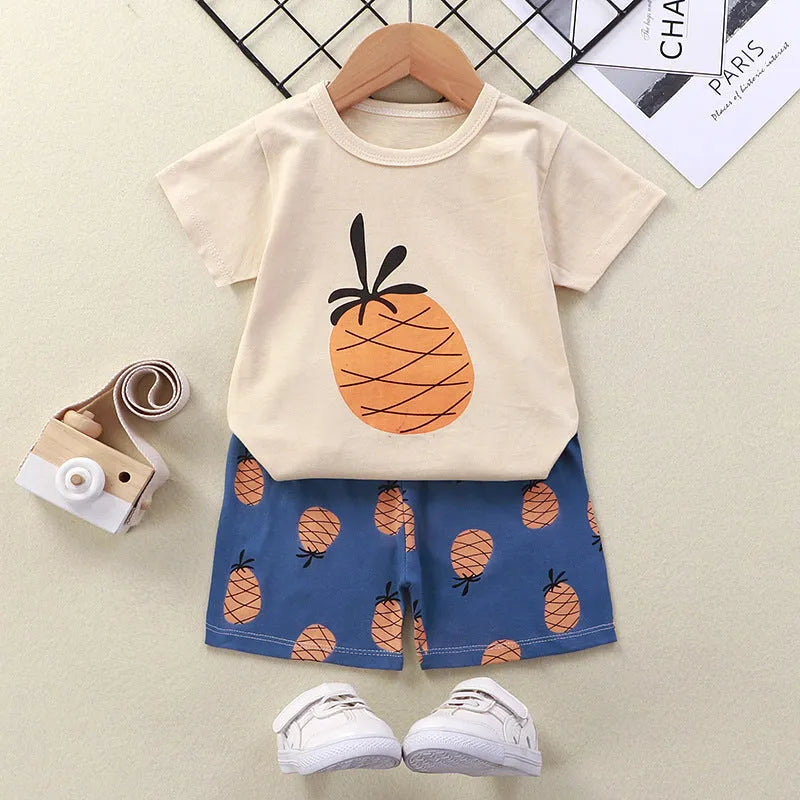 Cotton T-shirt Women Treasure Summer Shorts Baby Clothes Manufacturer