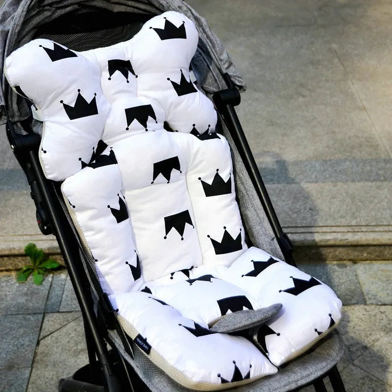 Bébé rembourré poussette coton pad