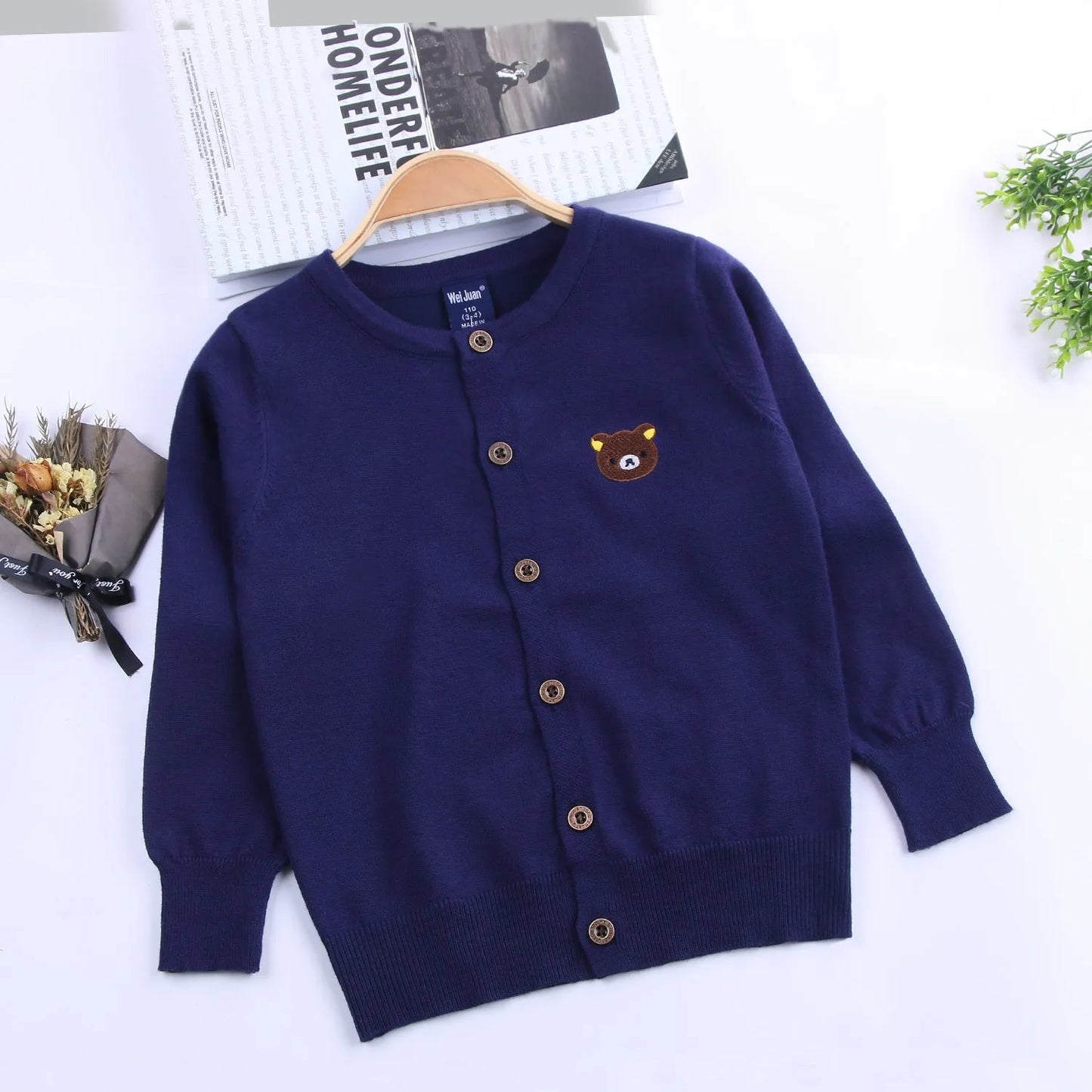 Classique Explosion Garçons Tricot Cardigan Mince Enfants Veste
