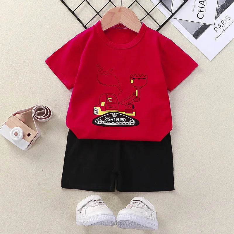 Cotton T-shirt Women Treasure Summer Shorts Baby Clothes Manufacturer