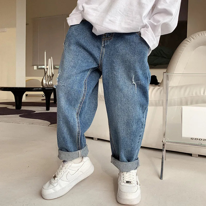 De vêtements pour enfants Grand Garçon Polaire Et Pantalon Épais