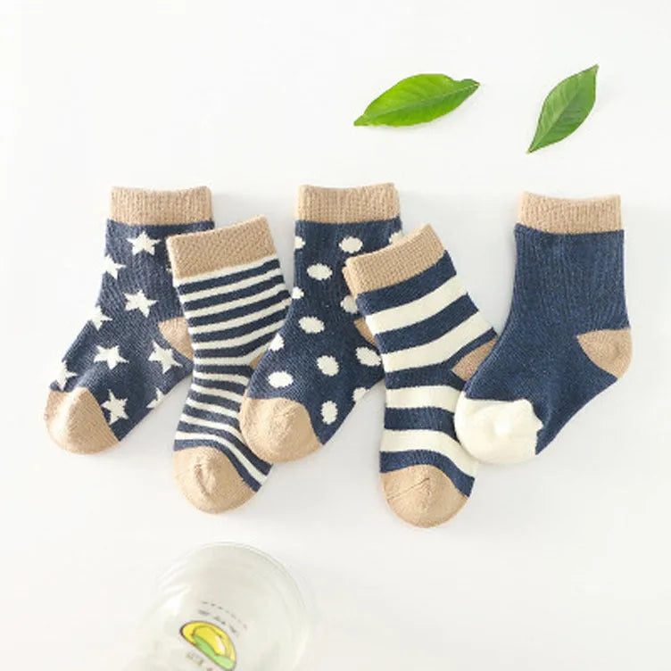 Chaussettes enfant tube en coton