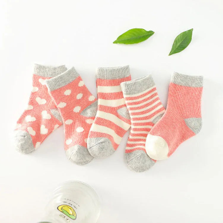 Chaussettes enfant tube en coton