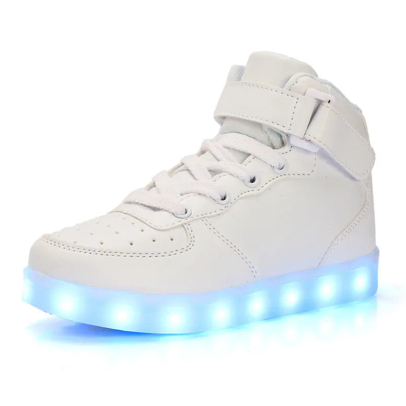 Enfants de Mode Casual Baskets Lumineuses