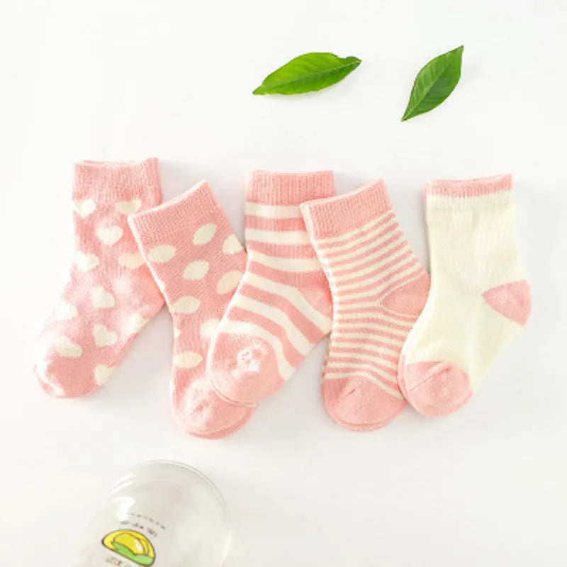 Chaussettes enfant tube en coton