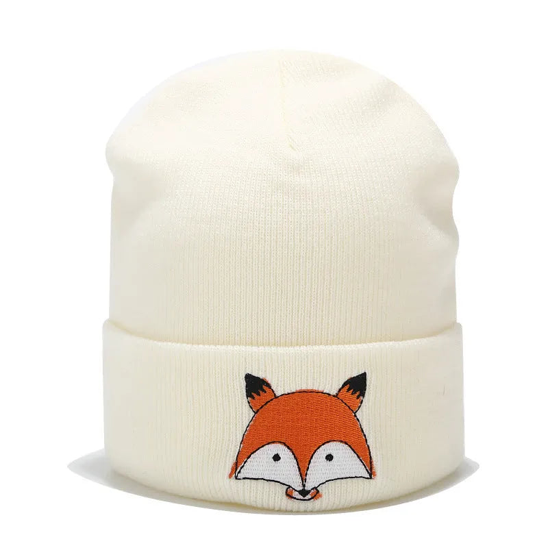 Brodé bonnet de laine