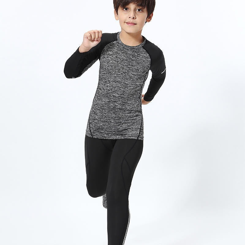 Children's Color Matching Bodysuit Suit