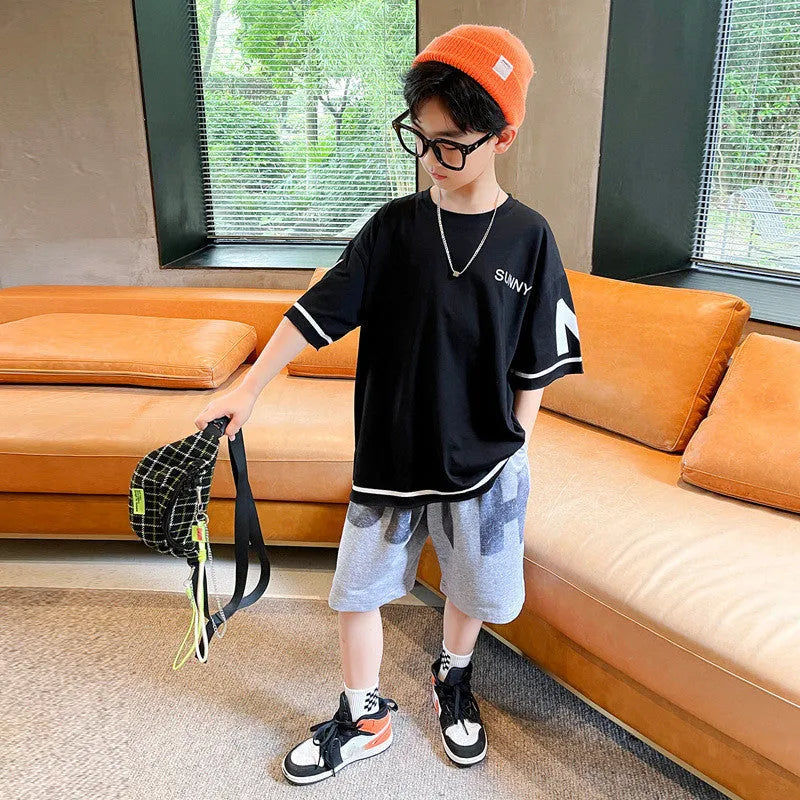 CUHK Kids Korean Sports Two Piece Suit - Enfance-Heureuse