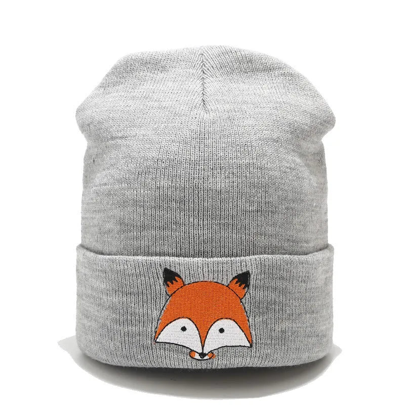 Brodé bonnet de laine