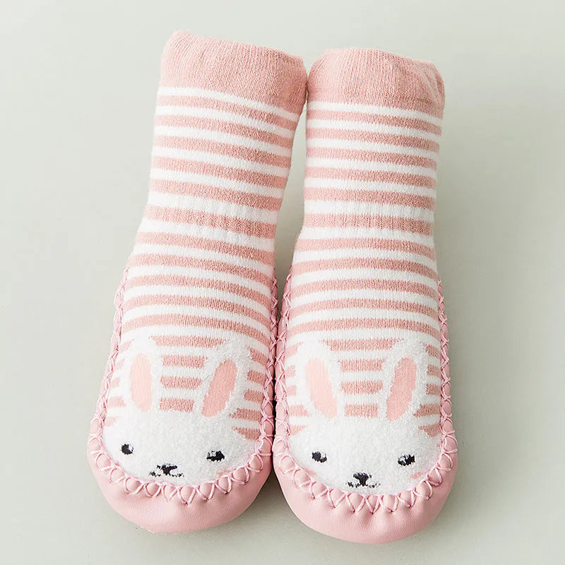 New winter plush, Terry BABY TODDLER SOCKS, skid proof floor socks for children