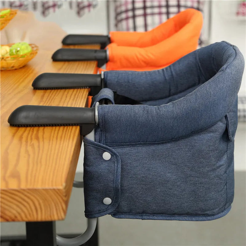 Chaise haute portable pour bébé, pour salle à manger | housse à manger | ceinture de sécurité | accessoire de soin pour bébé