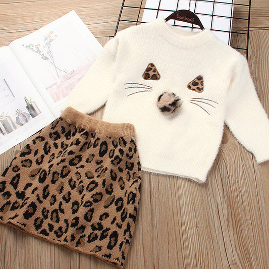 Children's knitted sweater suit - Enfance-Heureuse