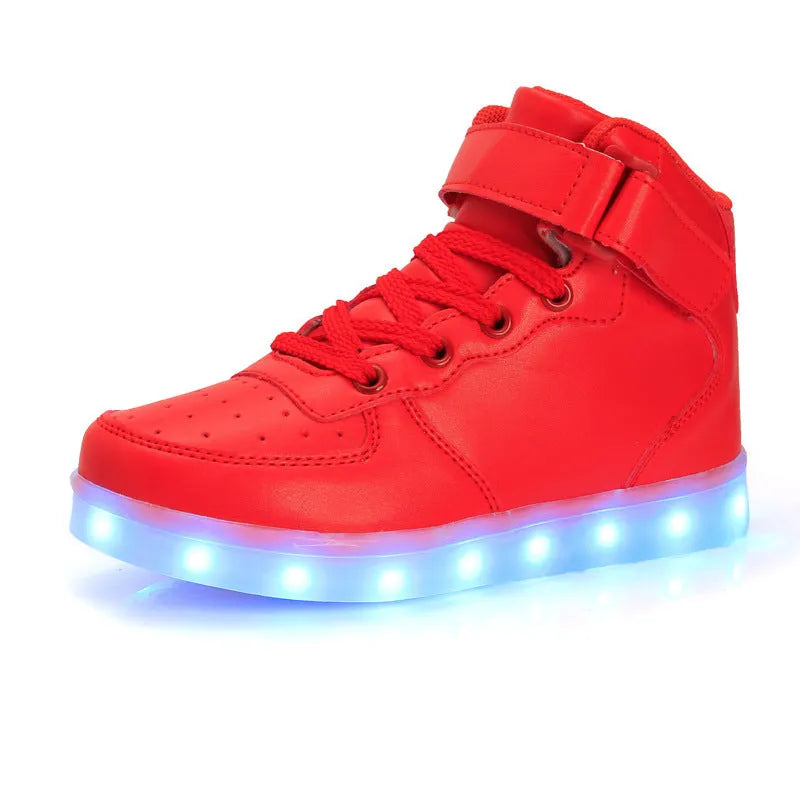 Enfants de Mode Casual Baskets Lumineuses