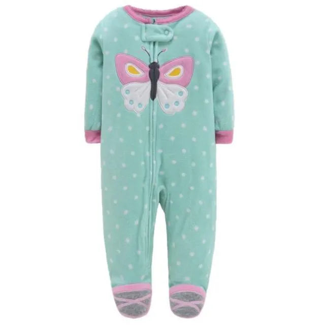 Printemps bébé fille vêtements enfants doux polaire barboteuses enfants