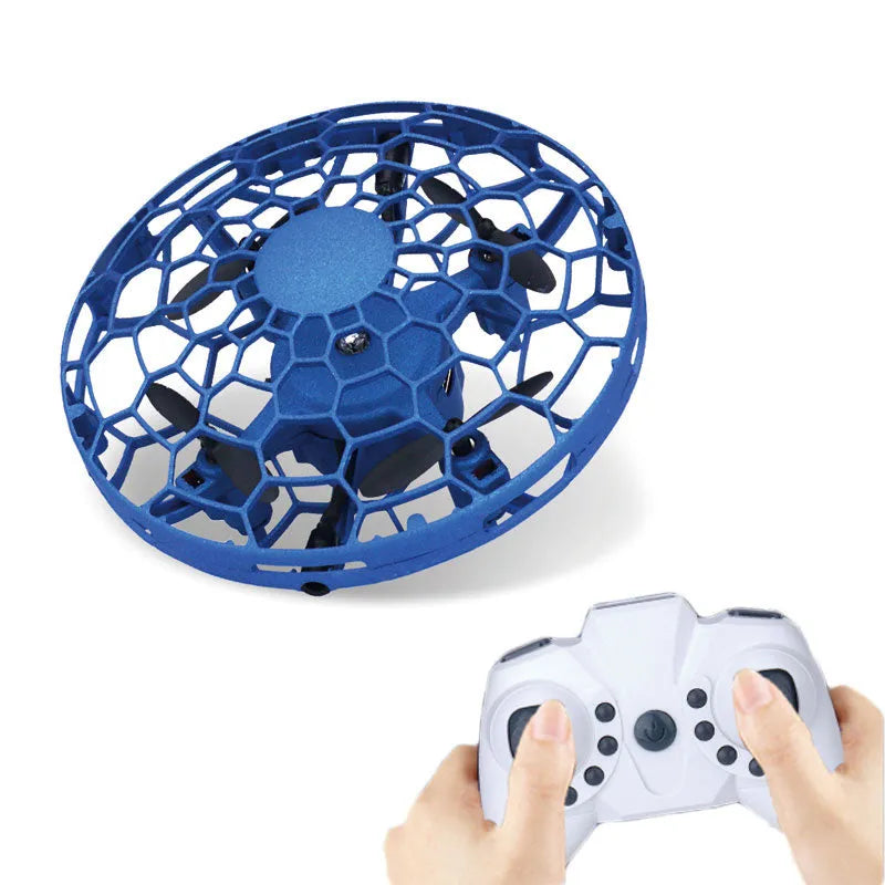 Vol Hélicoptère Mini Drone UFO RC Drone Infraed Induction Aéronefs