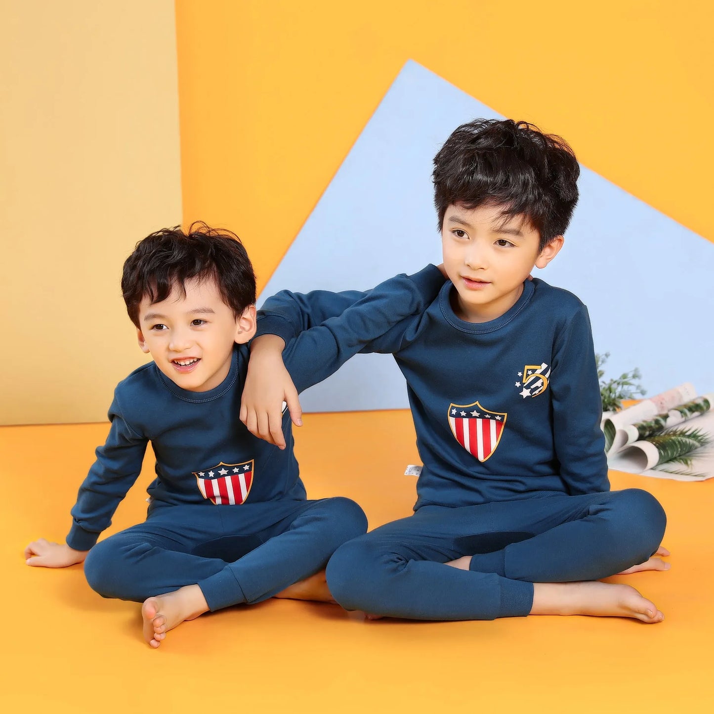 Children's pajamas women's long sleeves